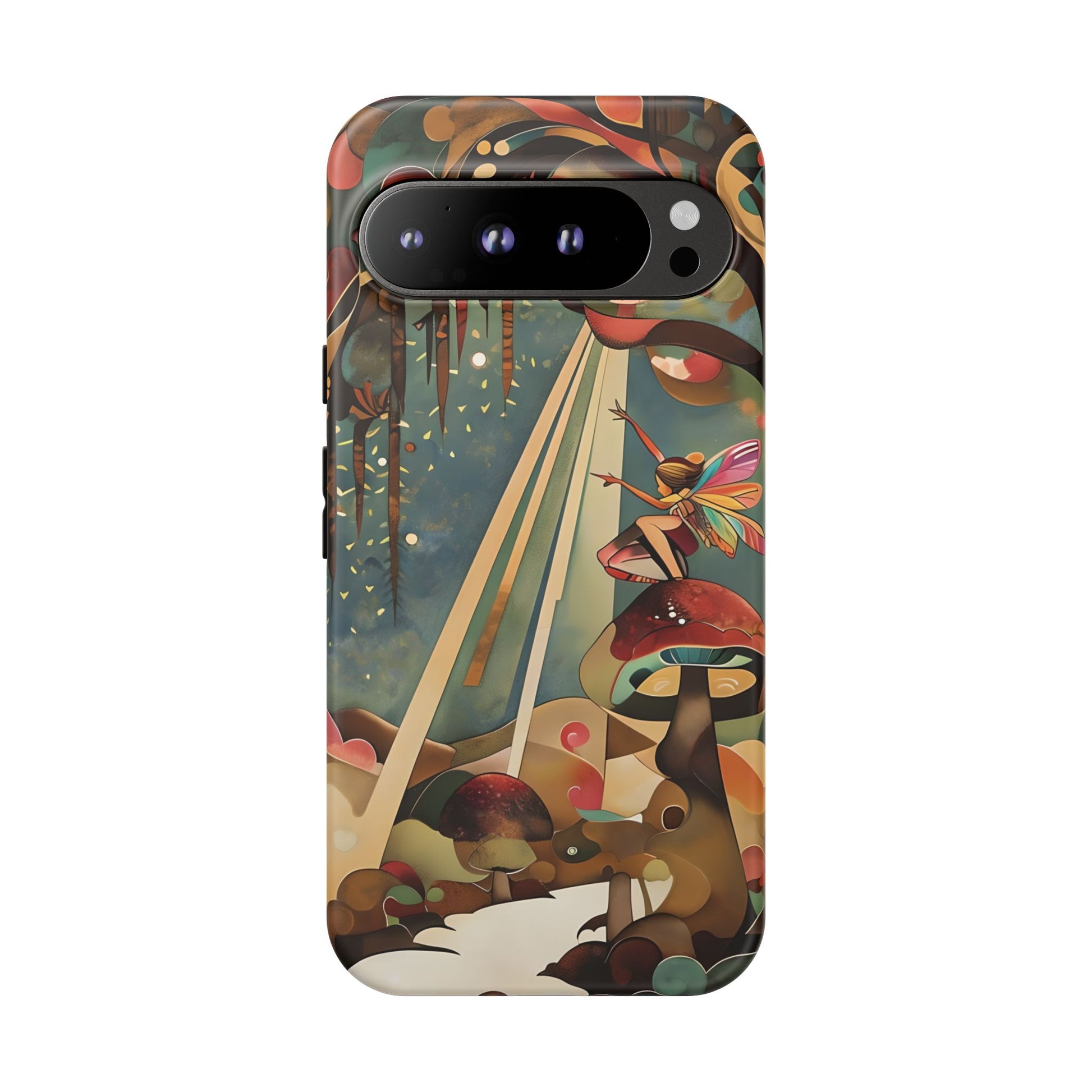 Enchanted Orchard Google Pixel 9 Pro XL Tough Case - Artistic Fairy Tale Phone Cover - Elegant Protective Fantasy Art Accessory