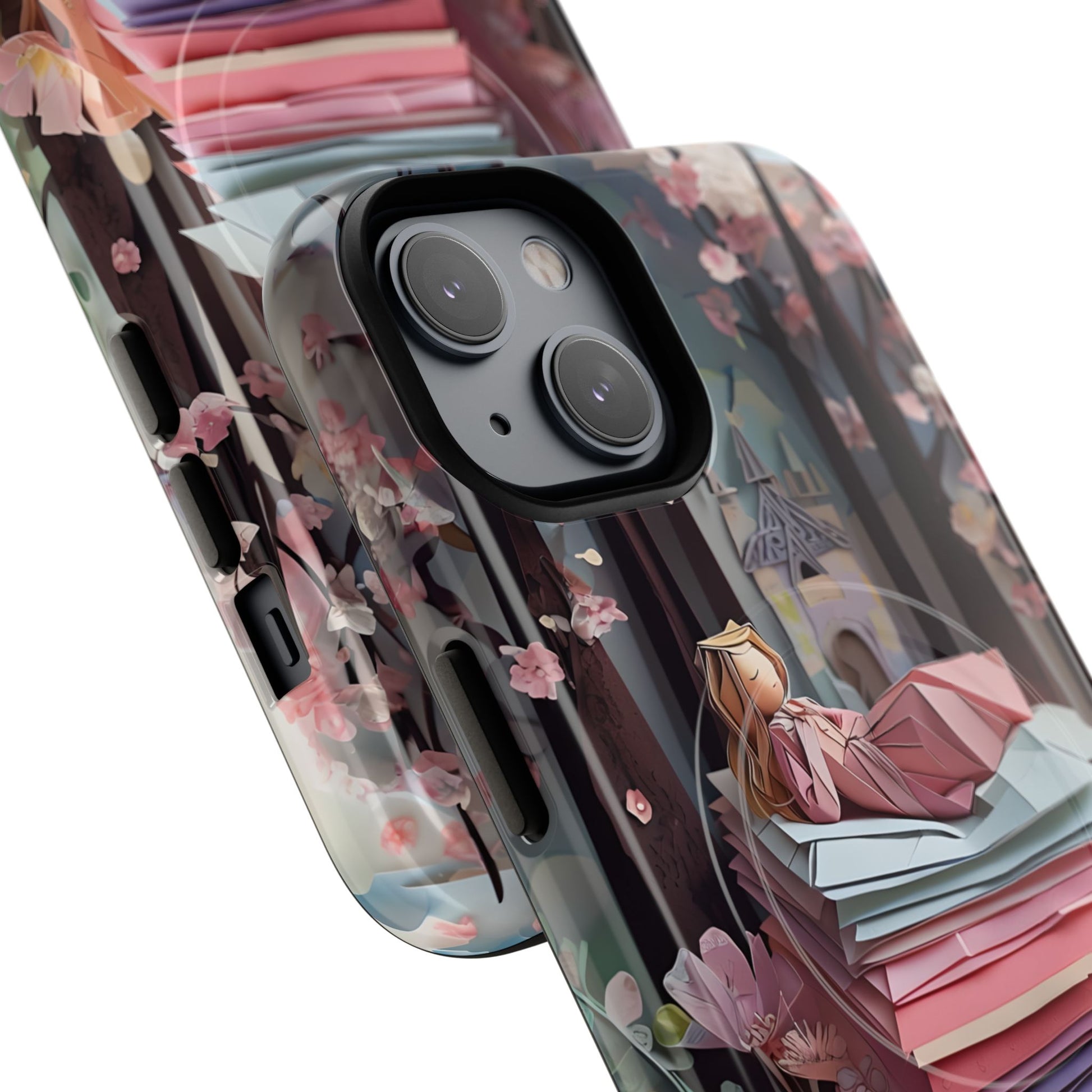 A Good Night's Sleep - iPhone 14 MagSafe Phone Case - Whimsical Fantasy Floral Design