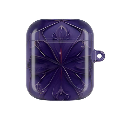 Violet Nebula AirPod Case - Purple Cosmic Earbud Cover for Gen 1, 2, 3, Pro Gen 1 & 2