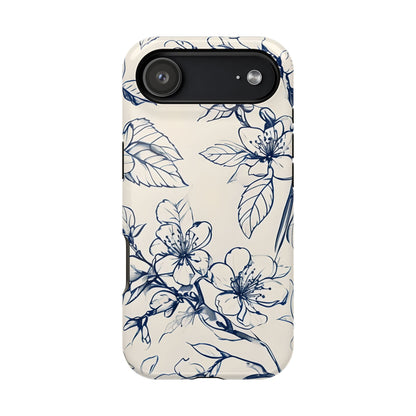 Blossom Sketch iPhone MagSafe Case