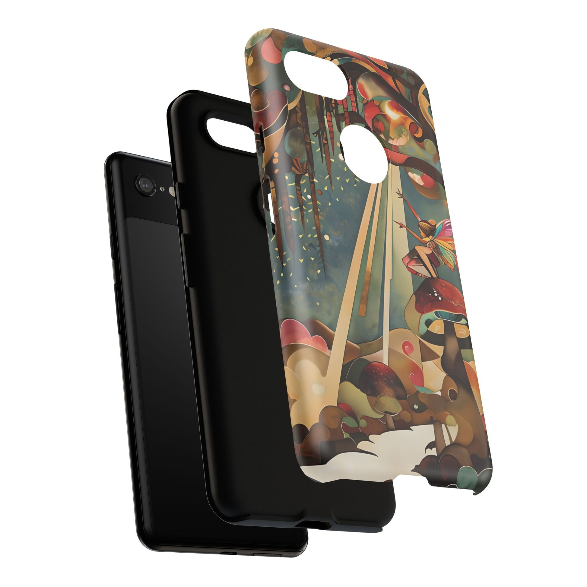 Enchanted Orchard Google Pixel 3XL Tough Case - Artistic Fairy Tale Phone Cover - Elegant Protective Fantasy Art Accessory