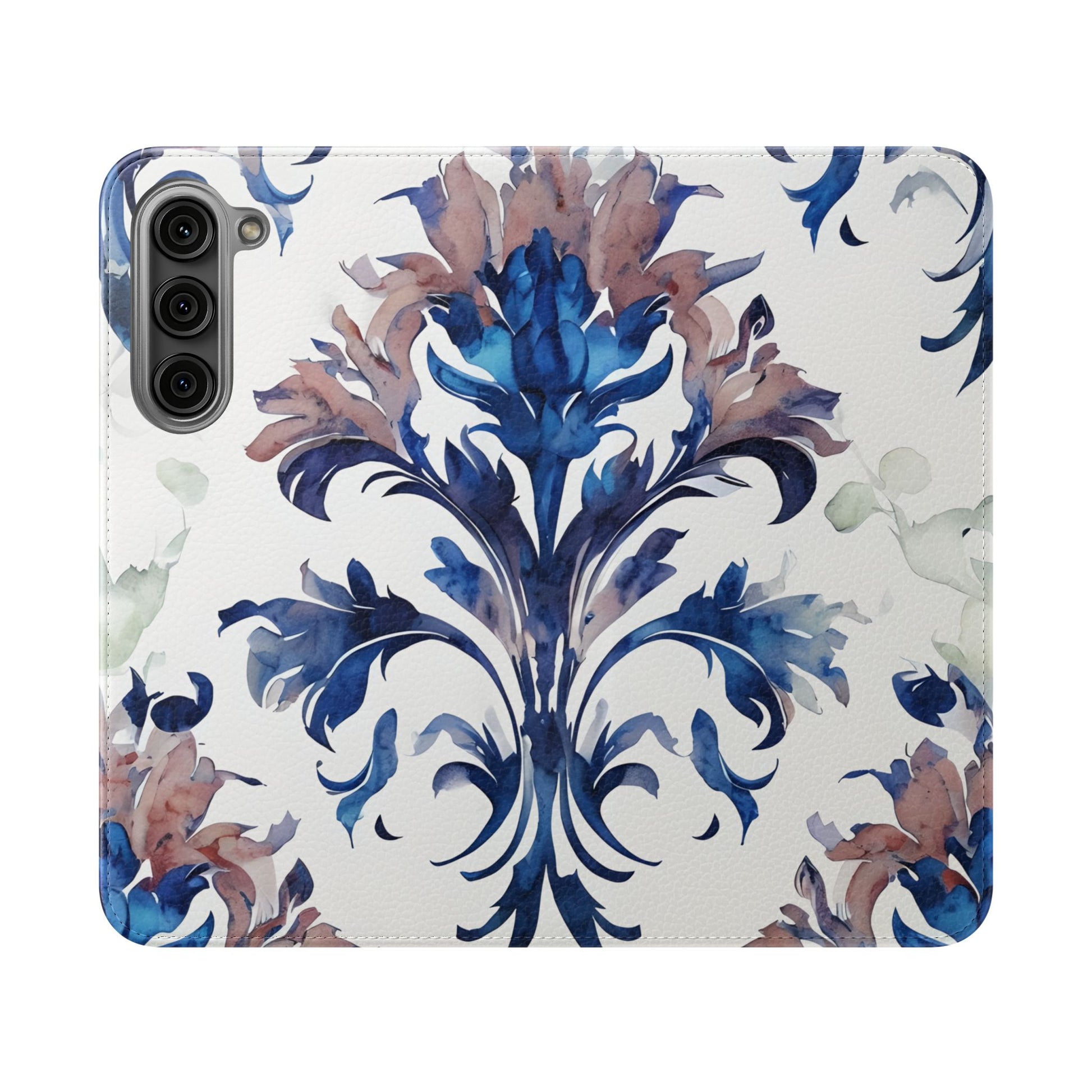 Delft Reverie - Abstract Wallet Phone Case for Samsung Galaxy S23 Plus