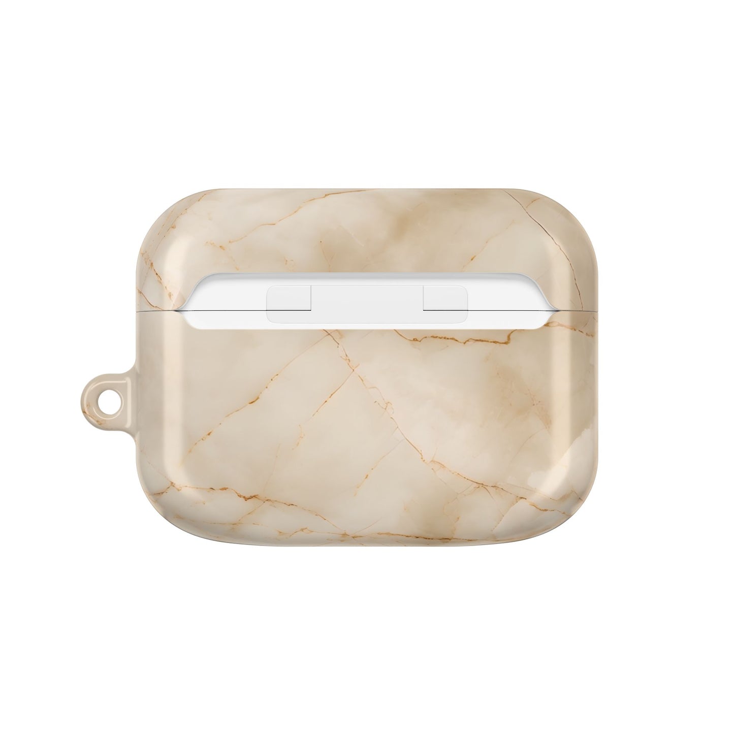 Parchment Mist AirPod Case - Beige Marble Earbud Cover for Gen 1, 2, 3, Pro Gen 1 & 2