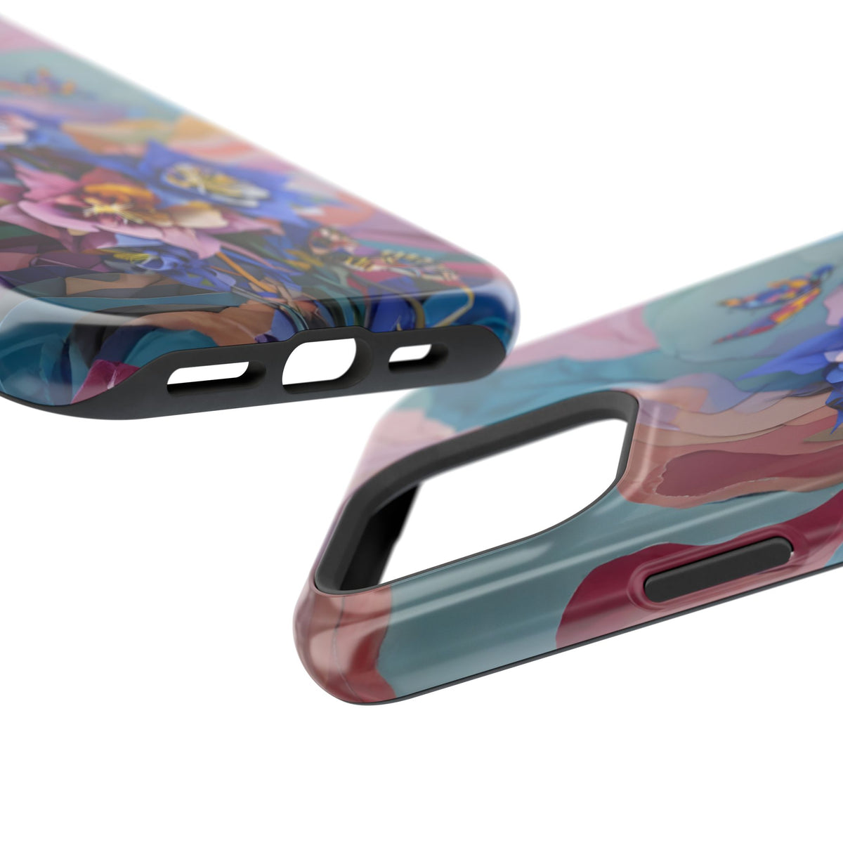 Blue Columbine Carnivale iPhone MagSafe Case