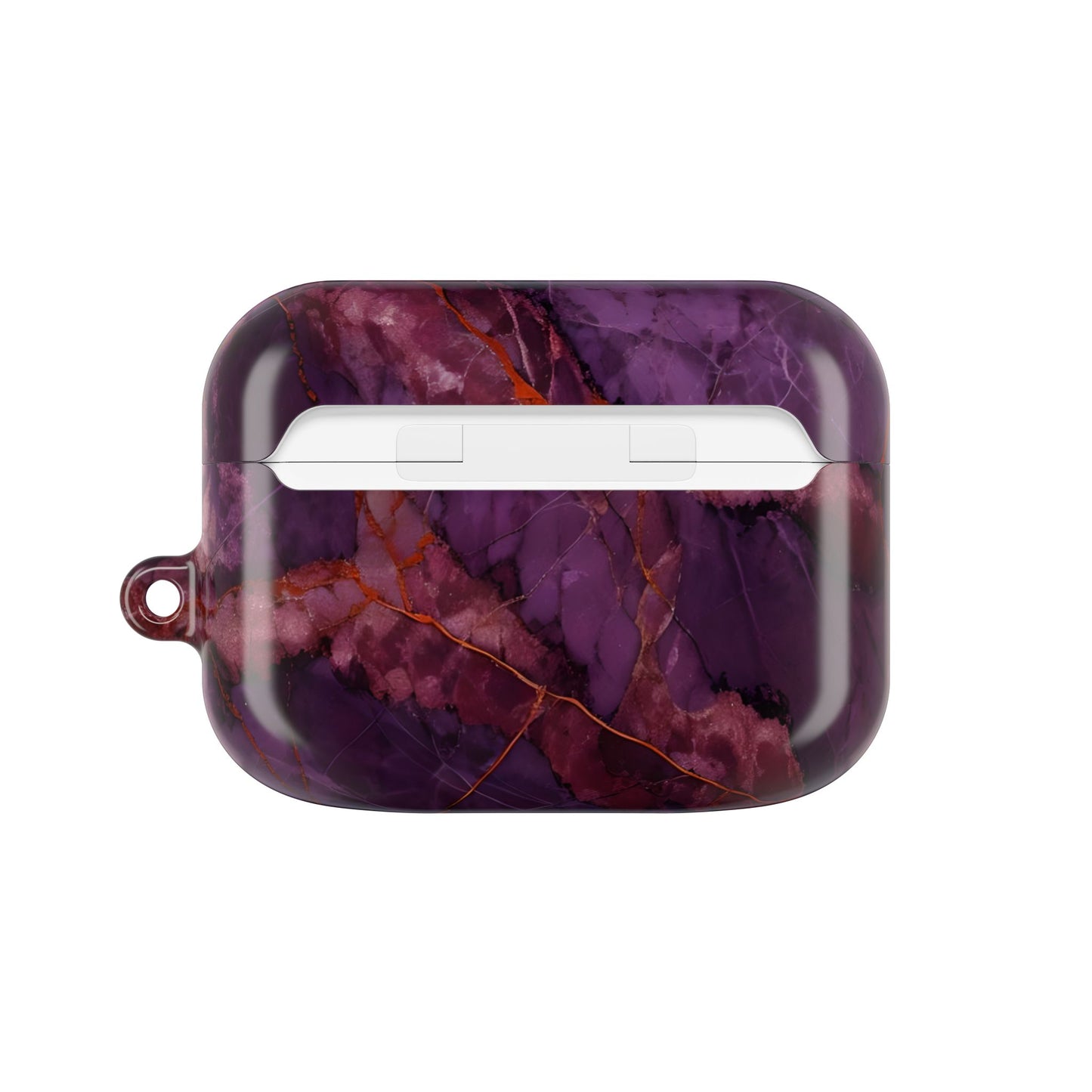 Amethyst Current AirPod Case - Purple and Red Earbud Cover for Gen 1, 2, 3, Pro Gen 1 & 2
