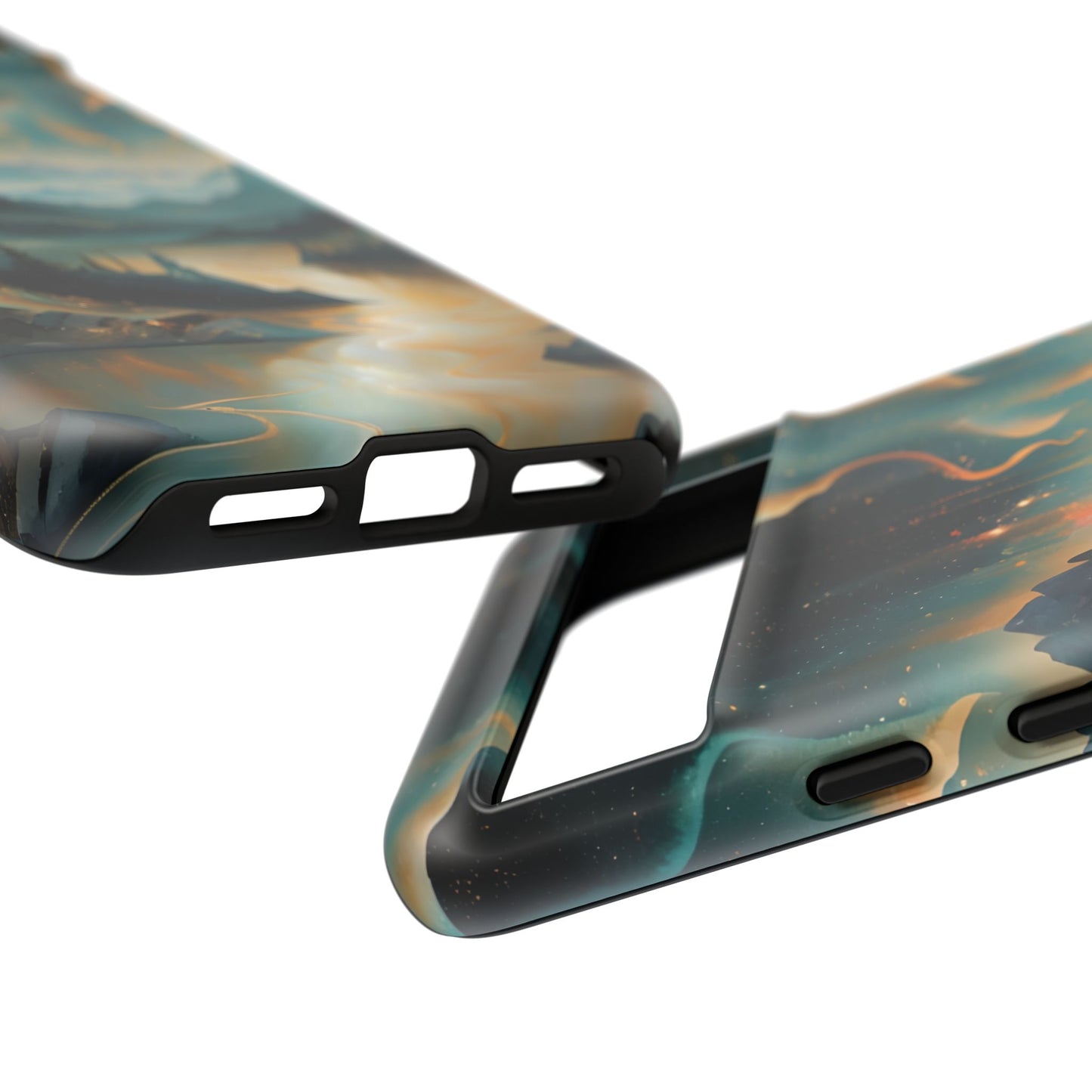 Aurora Dreamscape Tough Case for Google Pixel - Northern Lights Artistic Shockproof Cover, Elegant Protective Phone Case