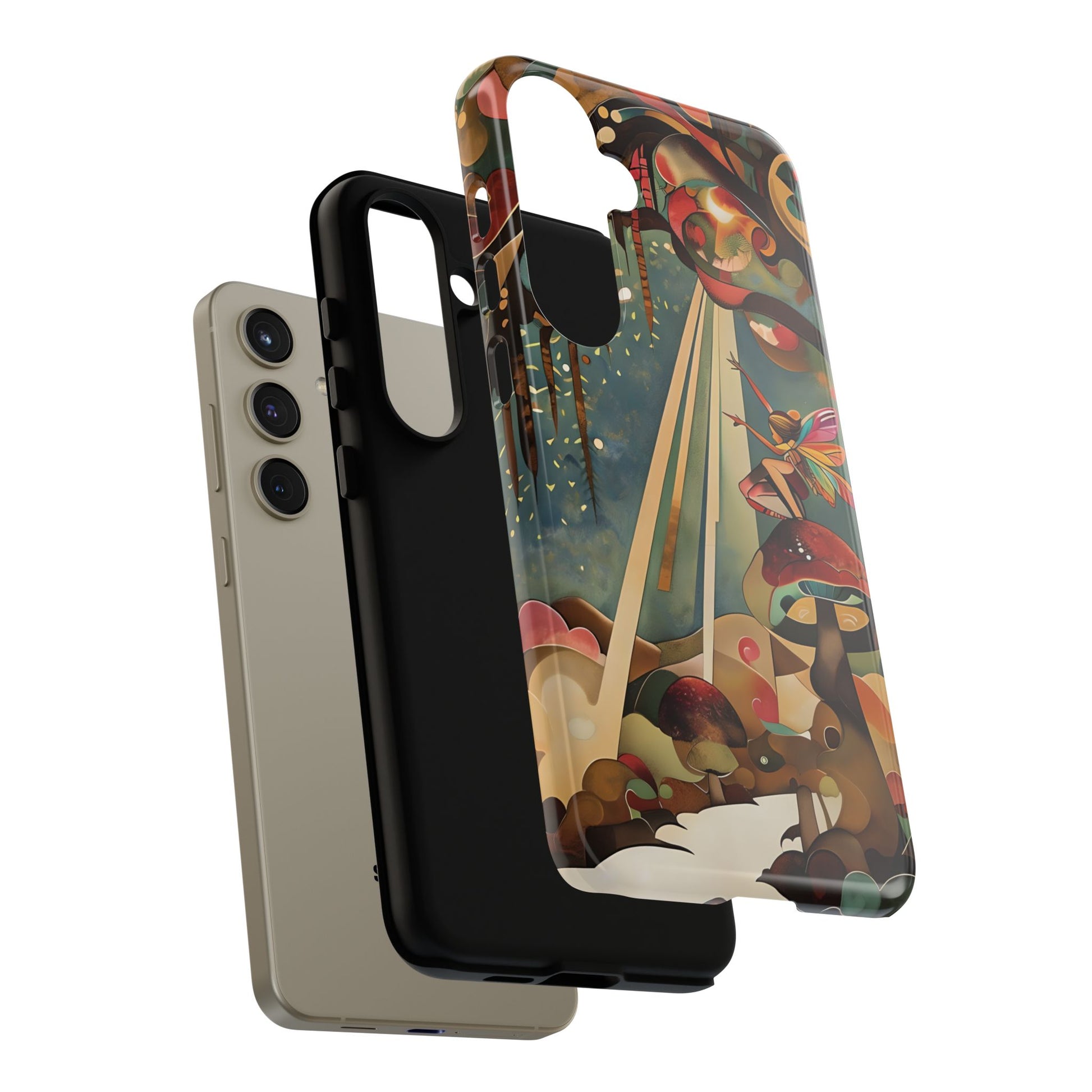 Enchanted Orchard Samsung Galaxy S24 Plus Tough Case - Artistic Fairy Tale Phone Cover - Elegant Protective Fantasy Art Accessory