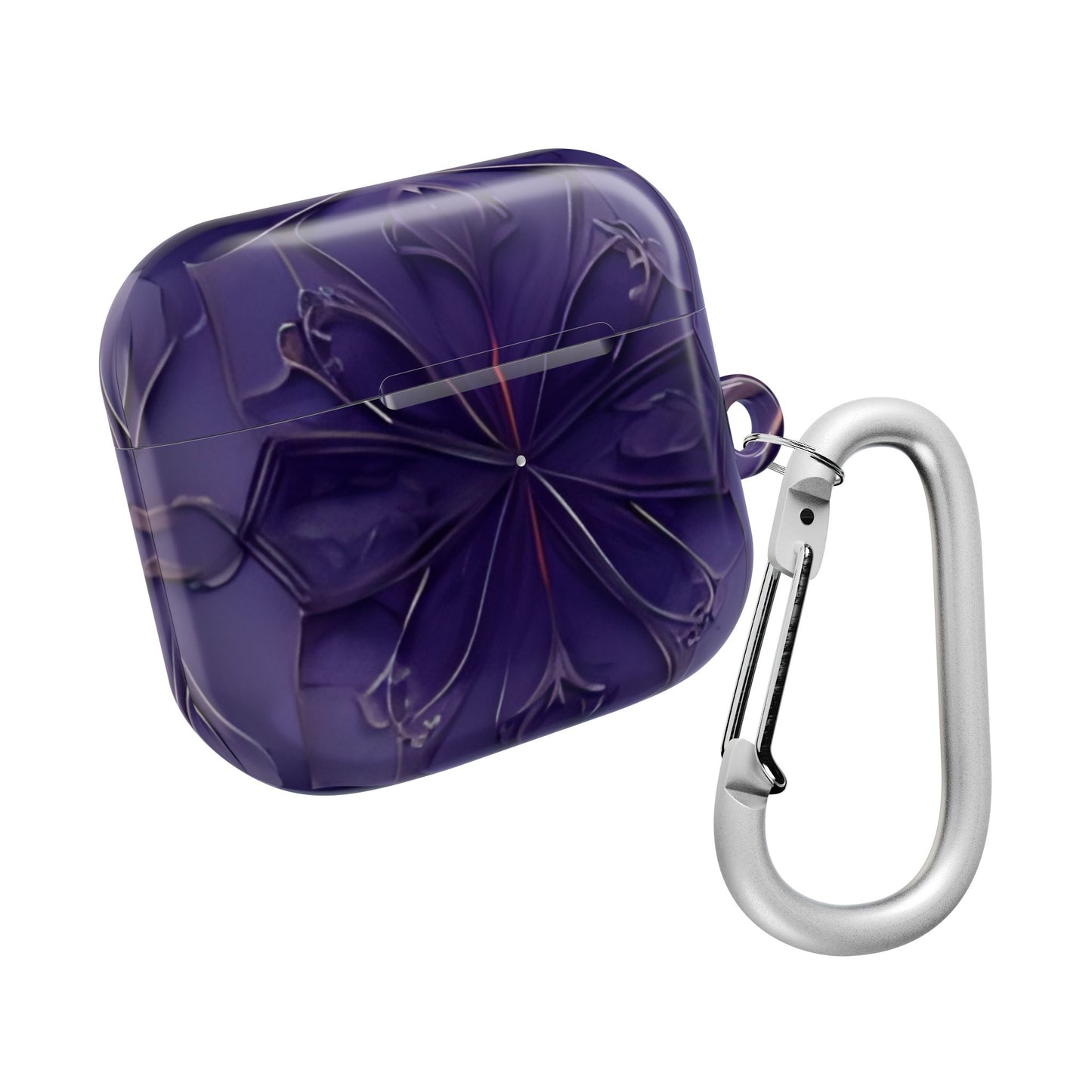 Violet Nebula AirPod Case - Purple Cosmic Earbud Cover for Gen 1, 2, 3, Pro Gen 1 & 2