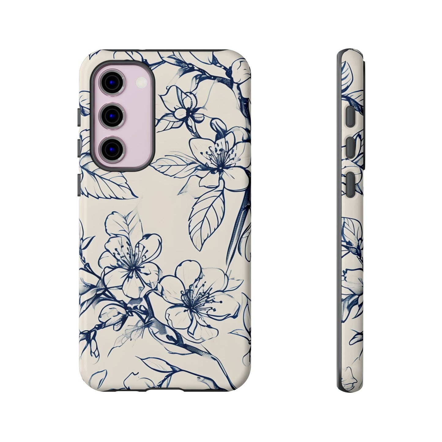 Blossom Sketch Samsung Galaxy Tough Case