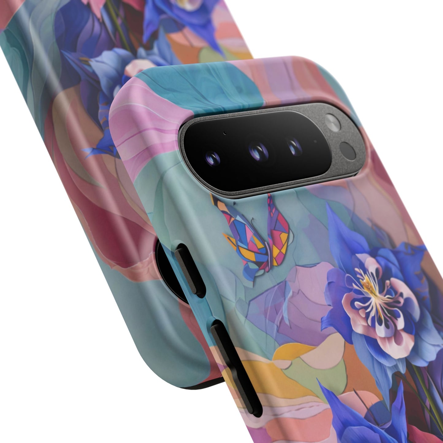 Blue Columbine Carnivale Google Pixel Tough Case