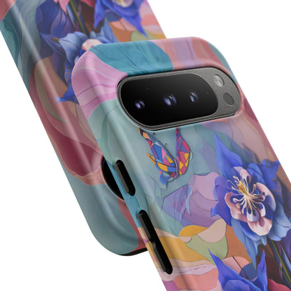 Blue Columbine Carnivale Google Pixel Tough Case