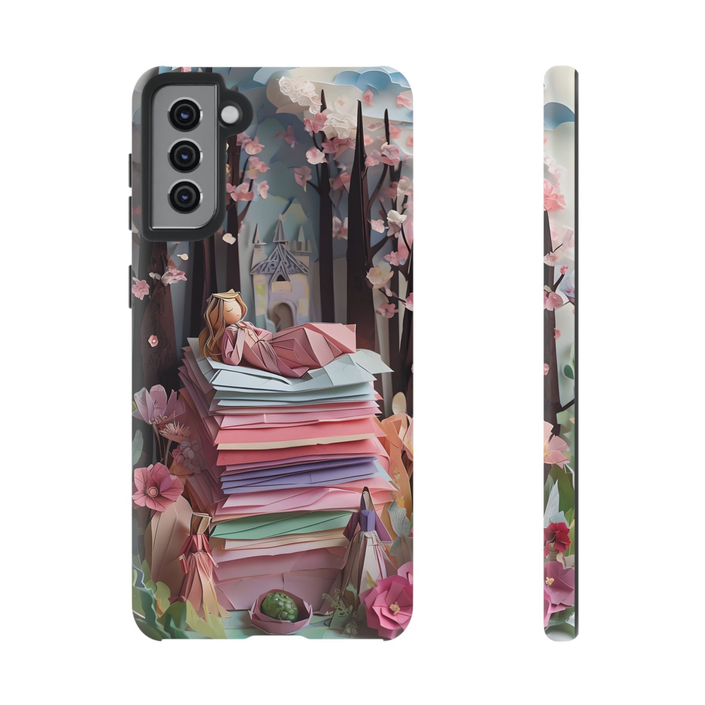 A Good Night's Sleep - Samsung Galaxy - Tough Phone Case -Whimsical Fantasy Floral Design