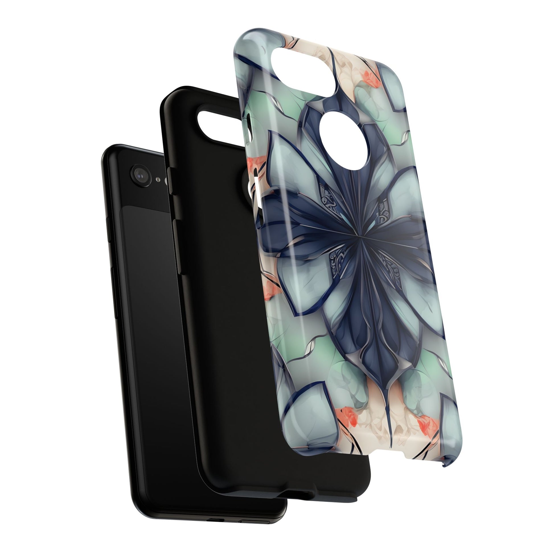Midnight Mosaic Tough Case for Google Pixel 3 - Premium Artistic Shockproof Cover, Elegant Protective Phone Case
