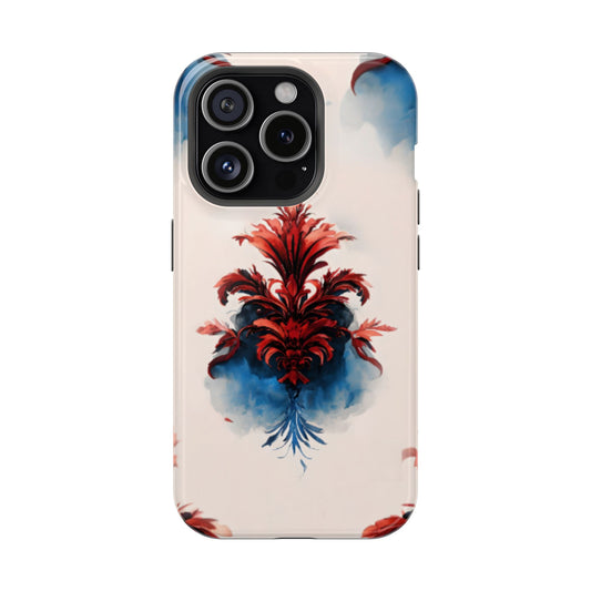 Crimson Plume iPhone MagSafe Case