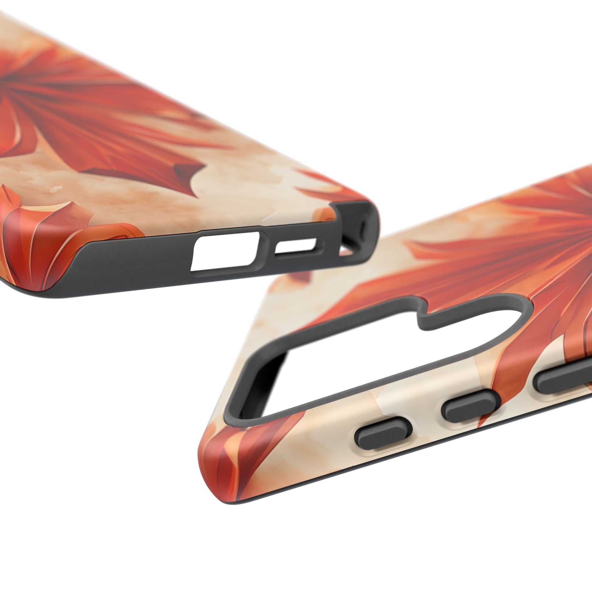 Sunset Fleur Samsung Galaxy S25 Ultra - Kaleidoscope Collection of MagSafe Compatible - Vibrant Sunset Flower Design