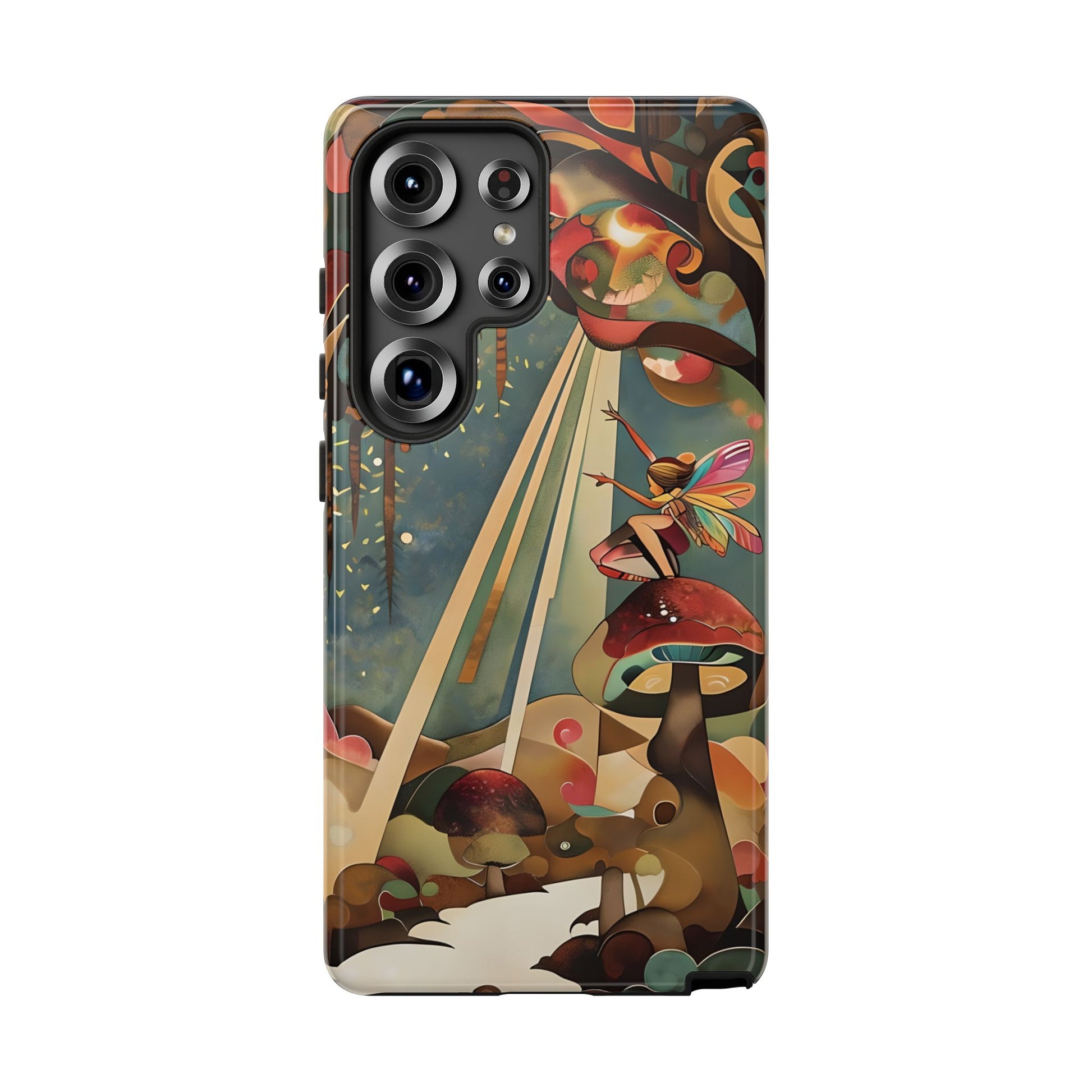Enchanted Orchard Samsung Galaxy S25 Ultra Tough Case - Artistic Fairy Tale Phone Cover - Elegant Protective Fantasy Art Accessory
