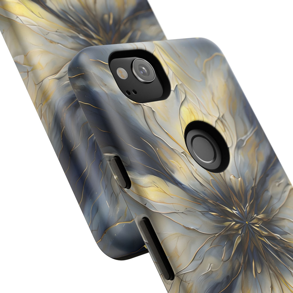 Luminous Petal Tough Case for Google Pixel 2 - Premium Artistic Shockproof Cover, Elegant Protective Phone Case