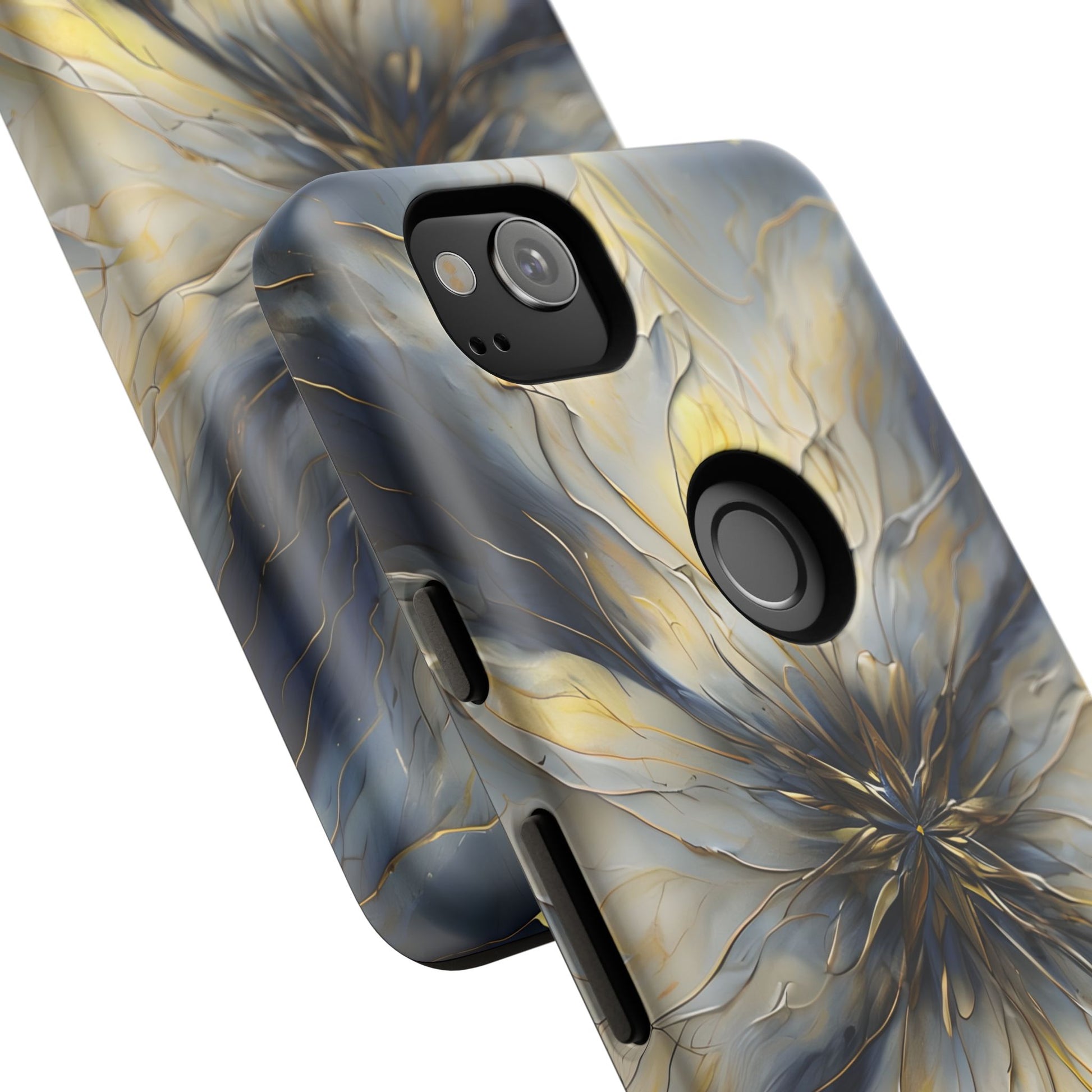 Luminous Petal Tough Case for Google Pixel 2 - Premium Artistic Shockproof Cover, Elegant Protective Phone Case