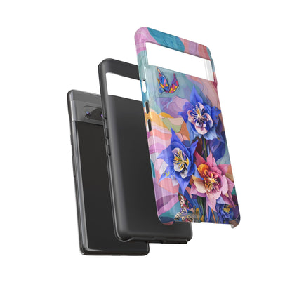 Blue Columbine Carnivale Google Pixel Tough Case