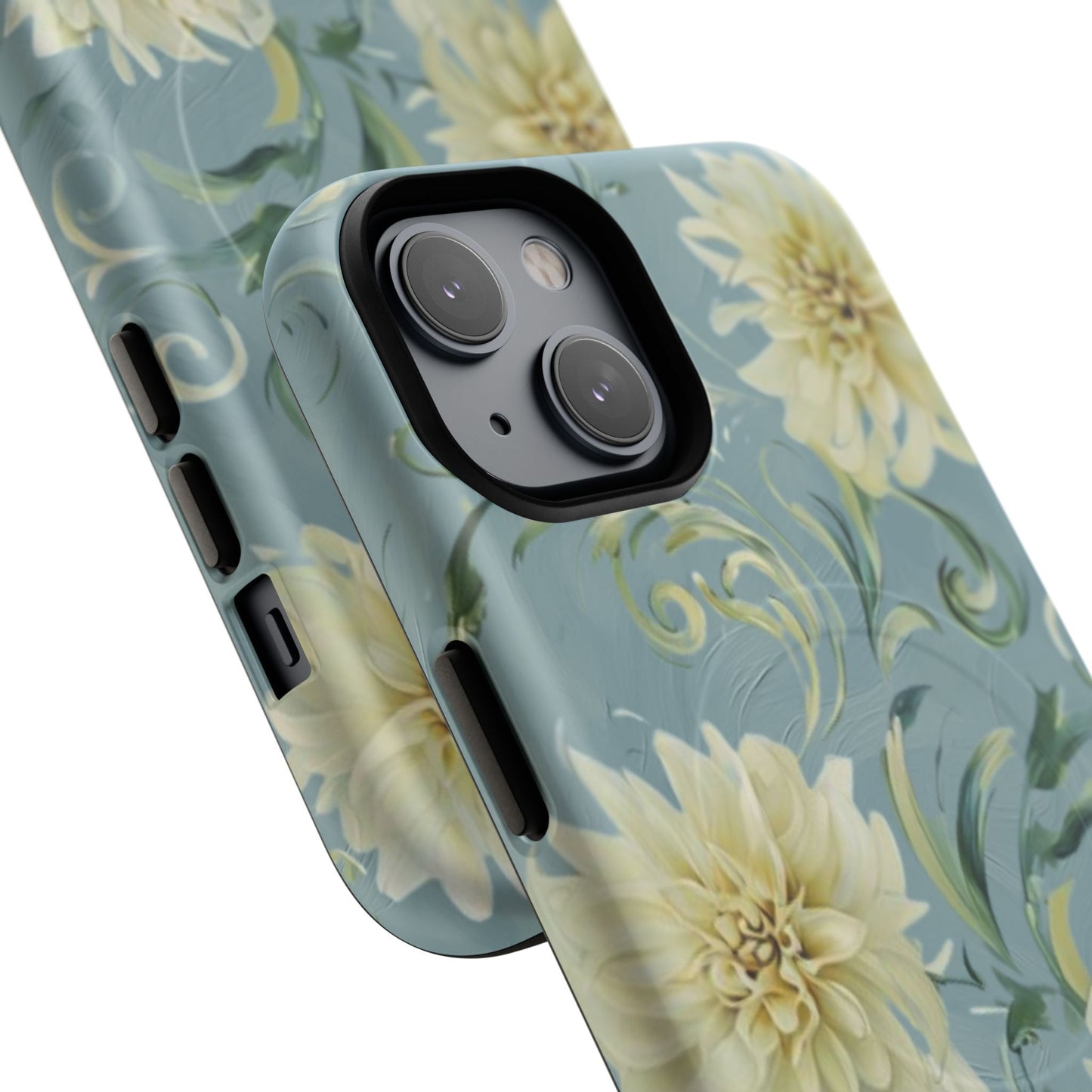 Golden Dahlia Trio iPhone MagSafe Case