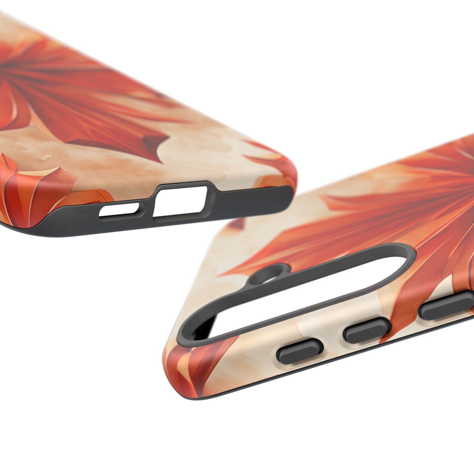 Sunset Fleur Samsung Galaxy S25 Plus - Kaleidoscope Collection of MagSafe Compatible - Vibrant Sunset Flower Design
