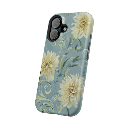 Golden Dahlia Trio iPhone MagSafe Case