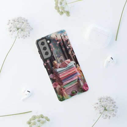 A Good Night's Sleep - Samsung Galaxy - Tough Phone Case -Whimsical Fantasy Floral Design