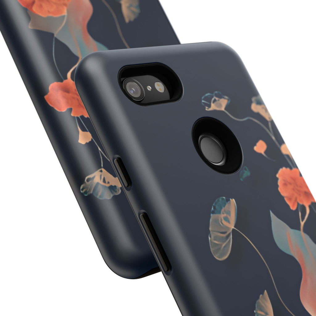 Lotus Reverie - Elegant Artistic Floral Google Pixel 3XL Tough Phone Case - Painterly Lotus Blossom Design