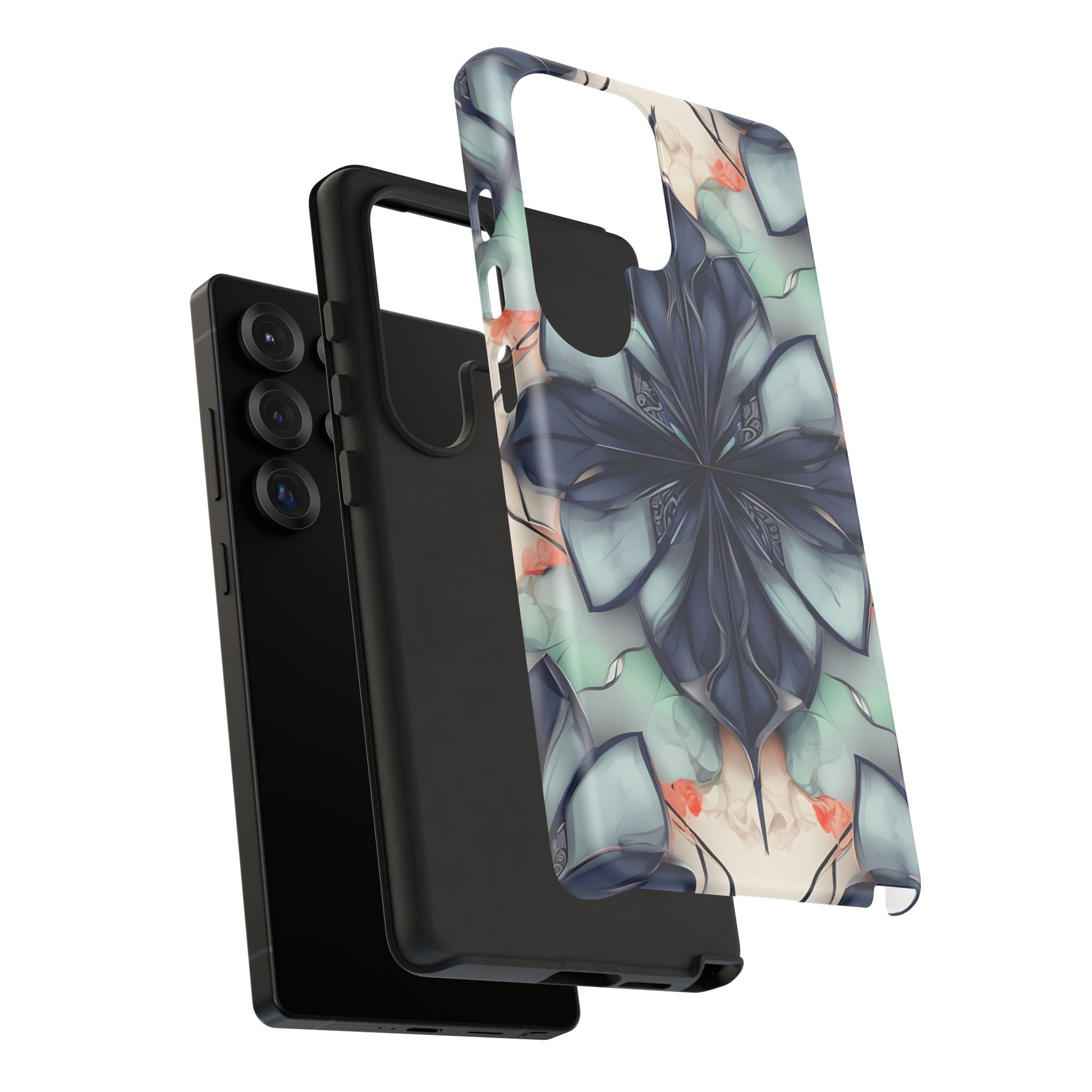 Midnight Mosaic Tough Case for Samsung Galaxy S25 Ultra- Premium Shockproof Designer Phone Cover
