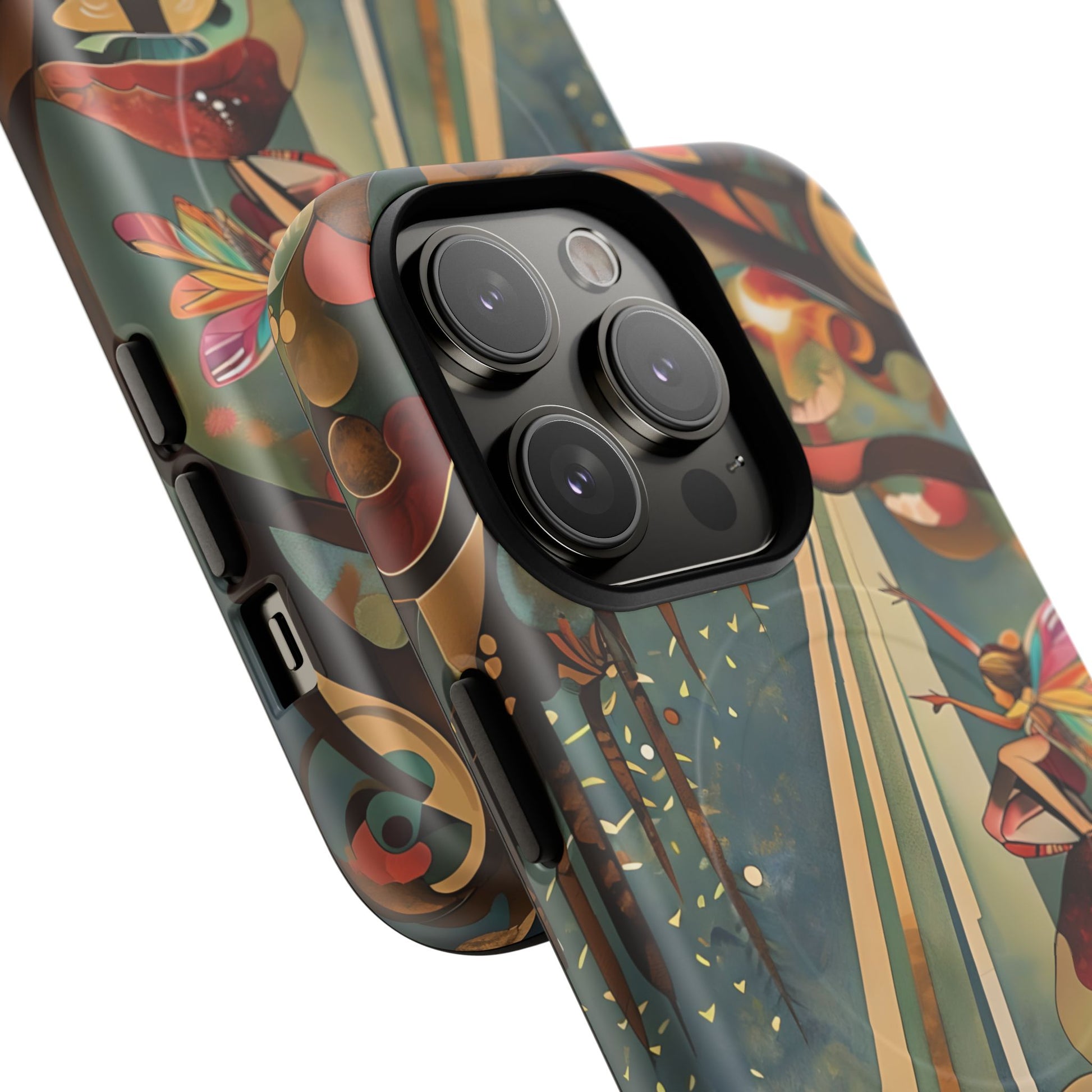 Enchanted Orchard iPhone 14 Pro - Artistic Fairy Tale cover - MagSafe Compatible - Premium Drop Protection