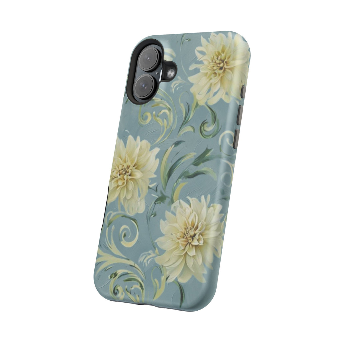 Golden Dahlia Trio iPhone MagSafe Case