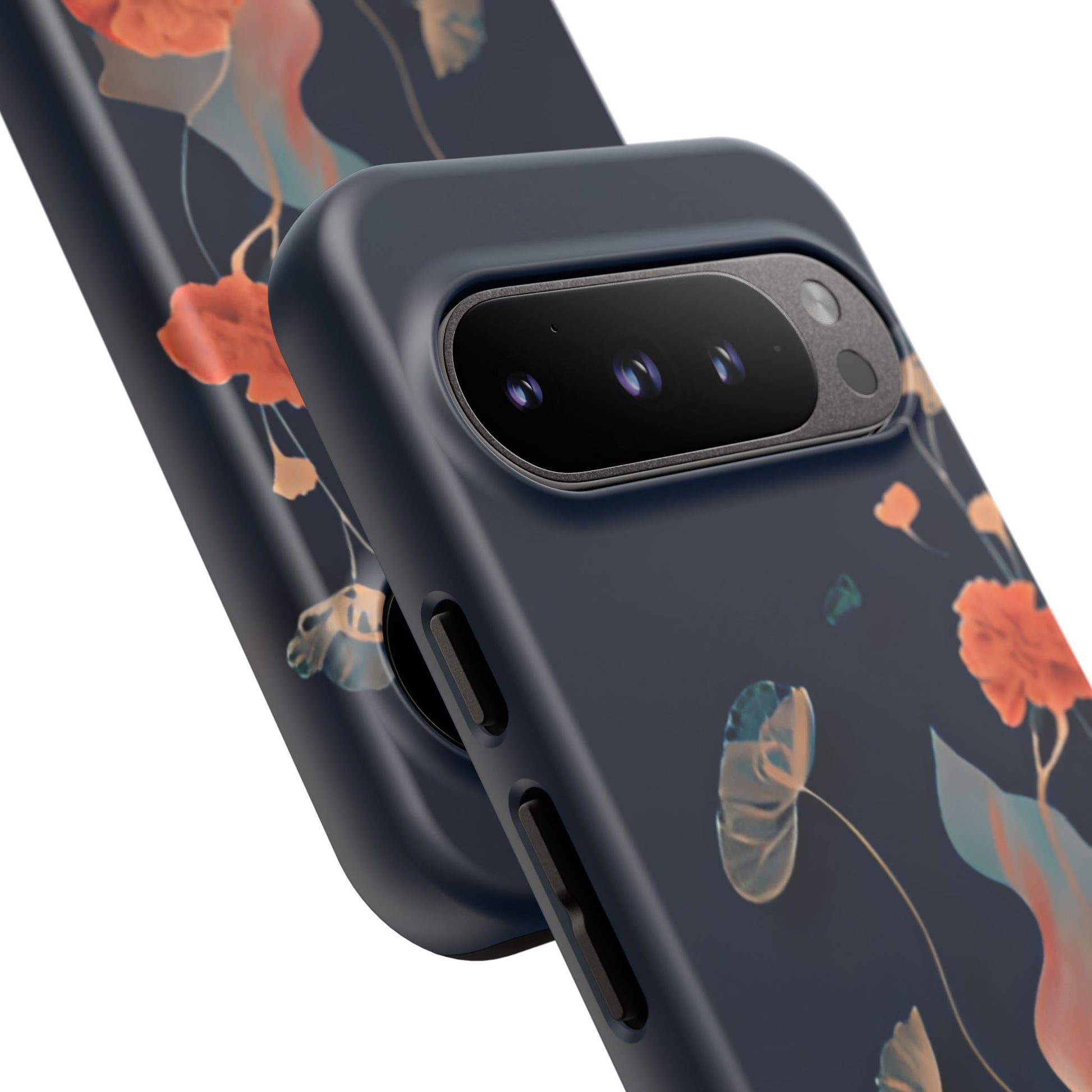 Lotus Reverie - Elegant Artistic Floral Google Pixel 9 Pro Tough Phone Case - Painterly Lotus Blossom Design