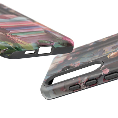 A Good Night's Sleep - Samsung Galaxy - Tough Phone Case -Whimsical Fantasy Floral Design