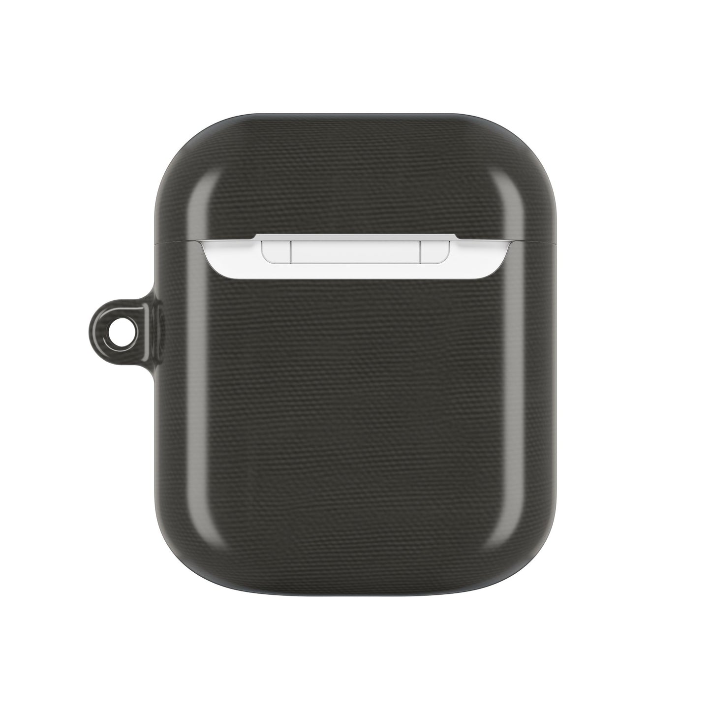 Charcoal Linen AirPods Case - Minimalist Charcoal Cover for Gen 1, 2, 3, Pro Gen 1 & 2