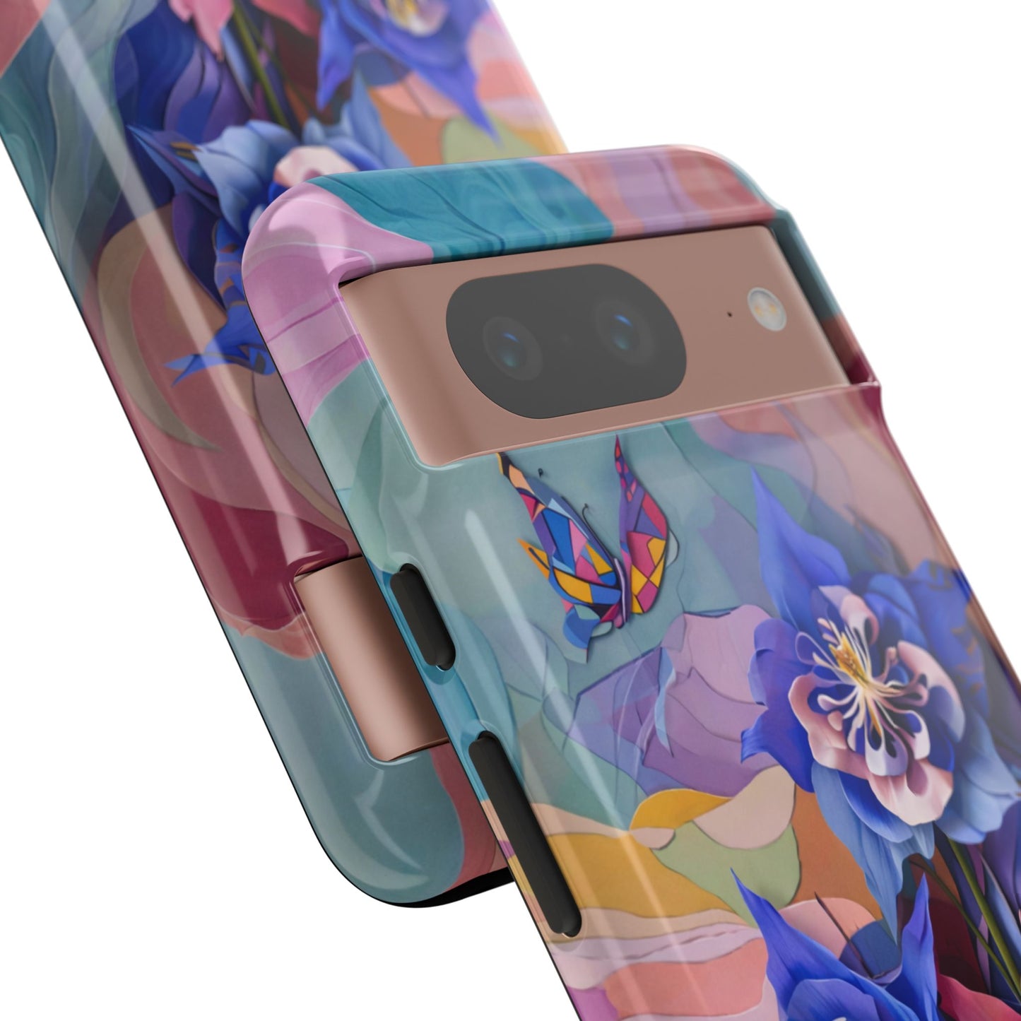 Blue Columbine Carnivale Google Pixel Tough Case