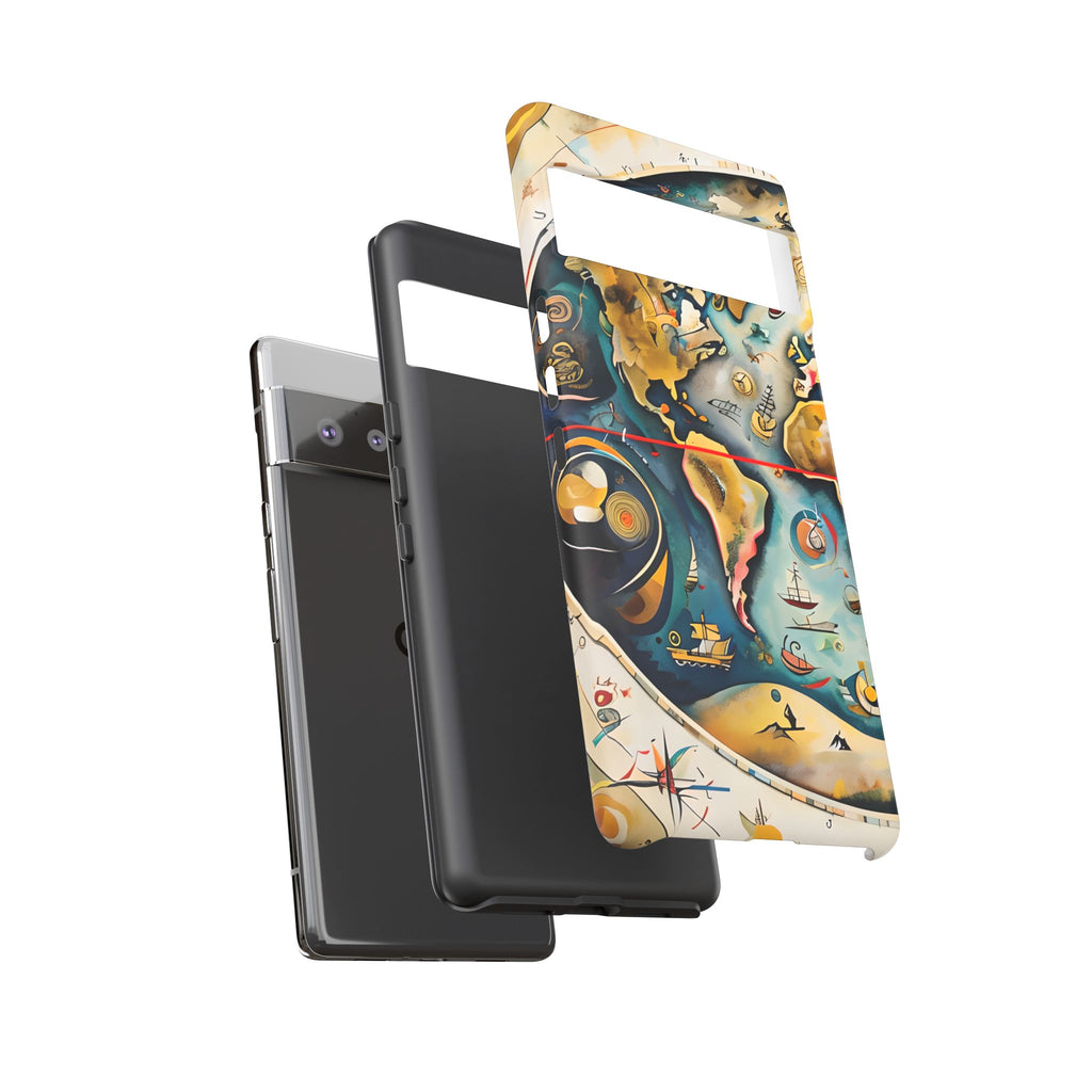 Celestial Map Google Pixel 6 Pro Tough Case - Antique Star Chart Phone Cover