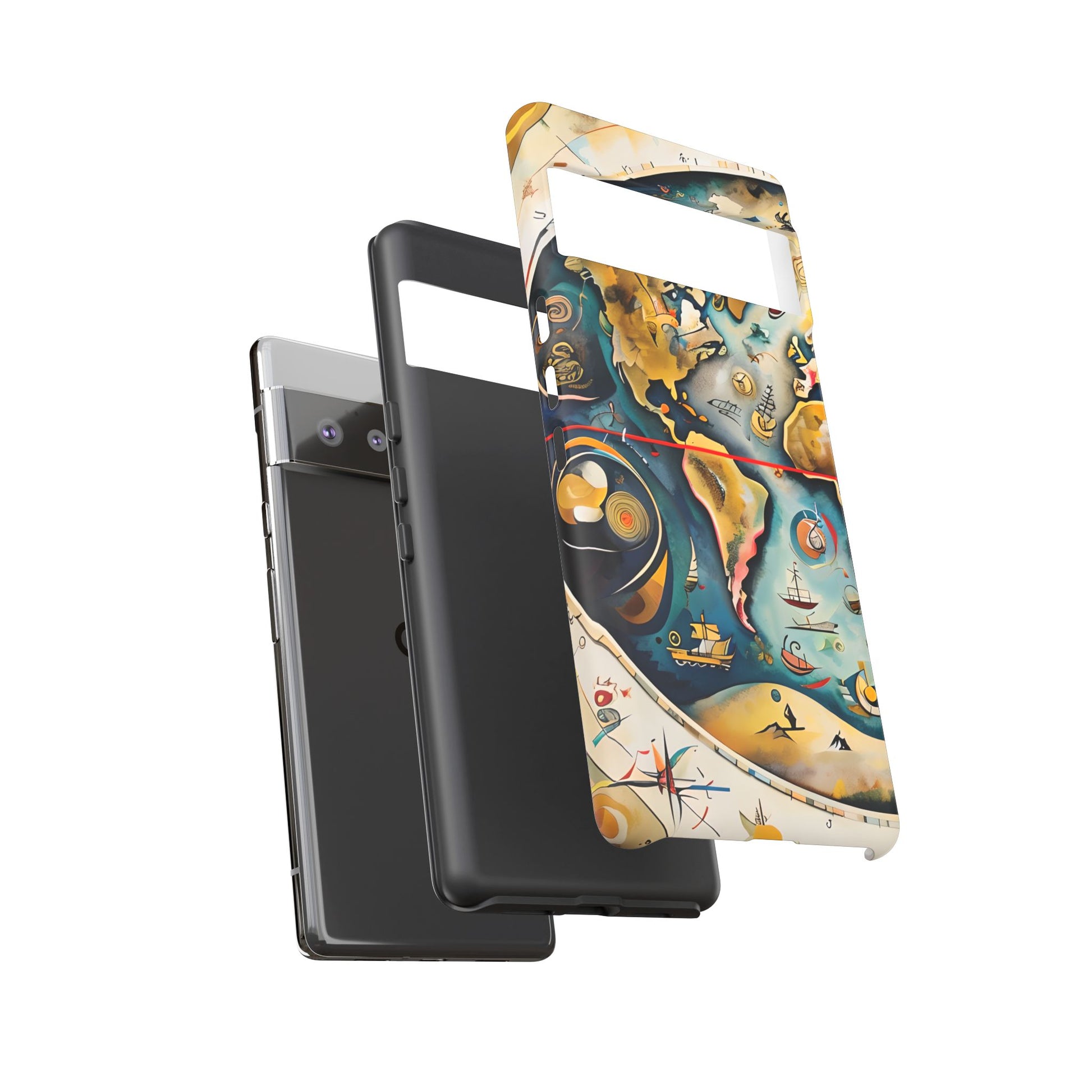 Celestial Map Google Pixel 6 Pro Tough Case - Antique Star Chart Phone Cover