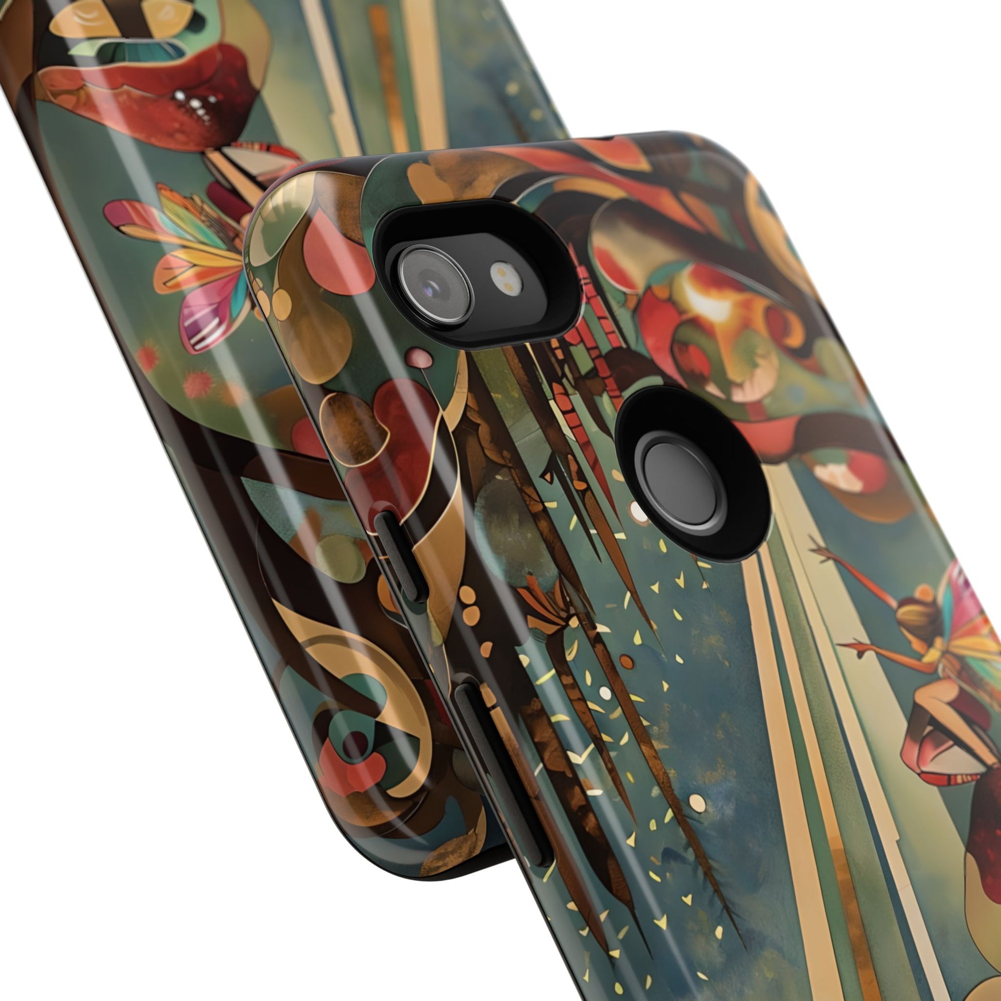 Enchanted Orchard Google Pixel 3a XL Tough Case - Artistic Fairy Tale Phone Cover - Elegant Protective Fantasy Art Accessory