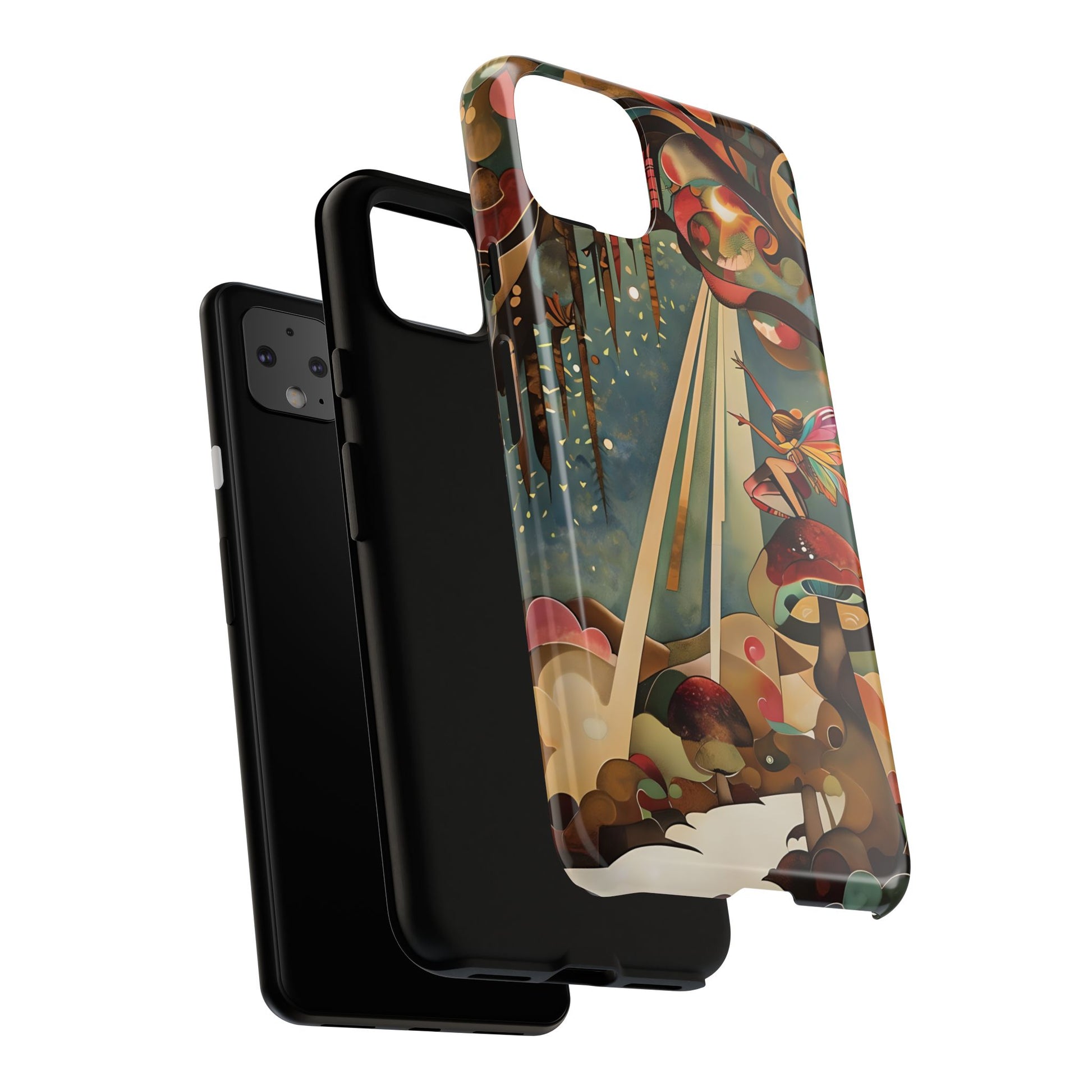 Enchanted Orchard Google Pixel 4XL Tough Case - Artistic Fairy Tale Phone Cover - Elegant Protective Fantasy Art Accessory