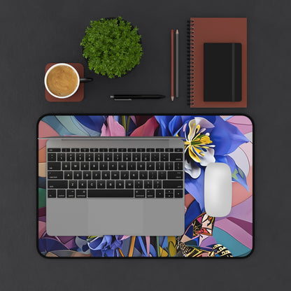 Blue Columbine Carnivale Desk Mat