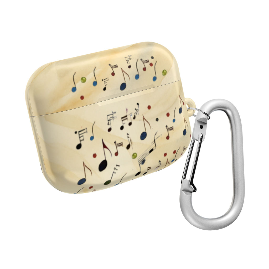 Melodic Flow Musical Notes AirPods Case - Abstract Music Design for Gen 1, 2, 3, Pro Gen 1 & 2