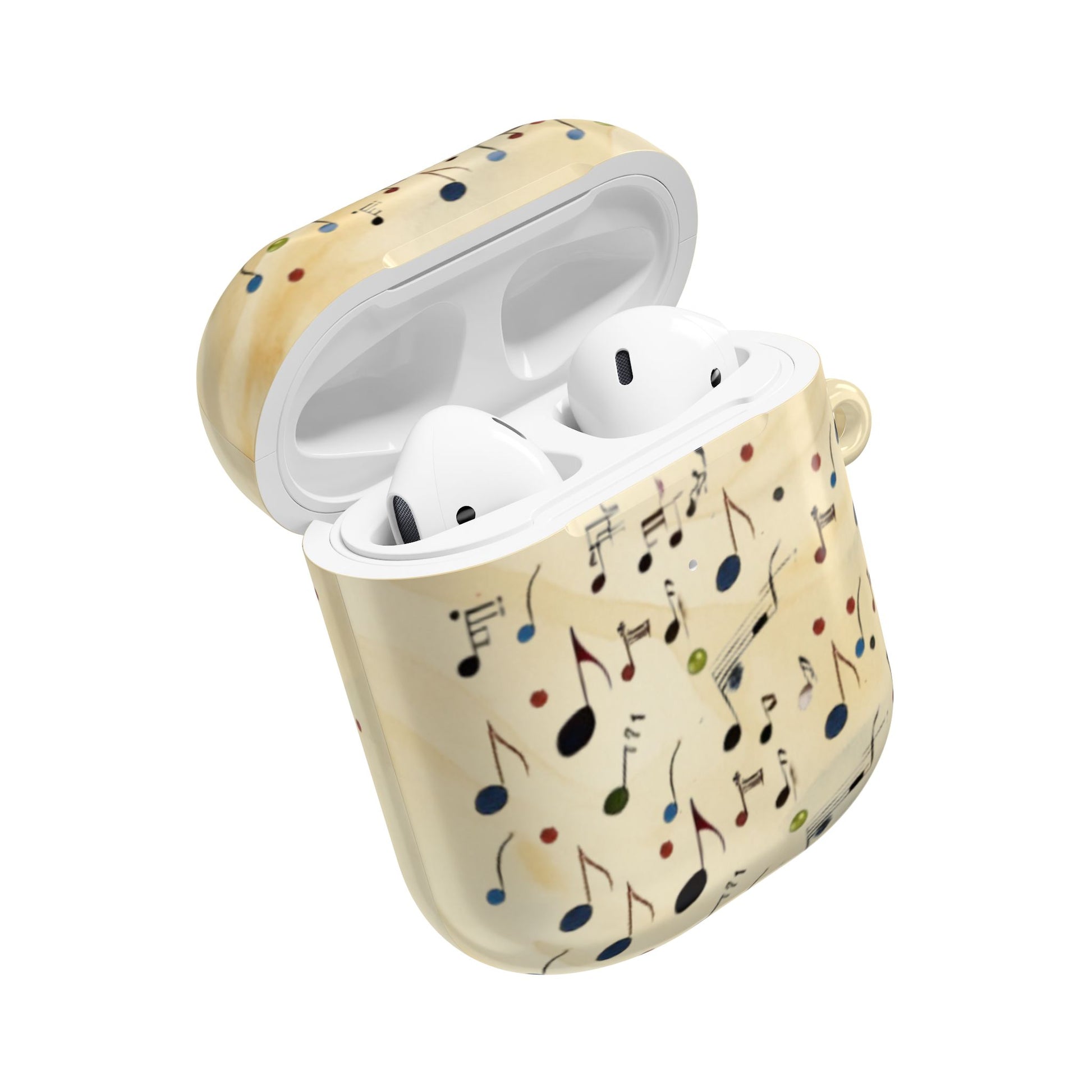 Melodic Flow Musical Notes AirPods Case - Abstract Music Design for Gen 1, 2, 3, Pro Gen 1 & 2