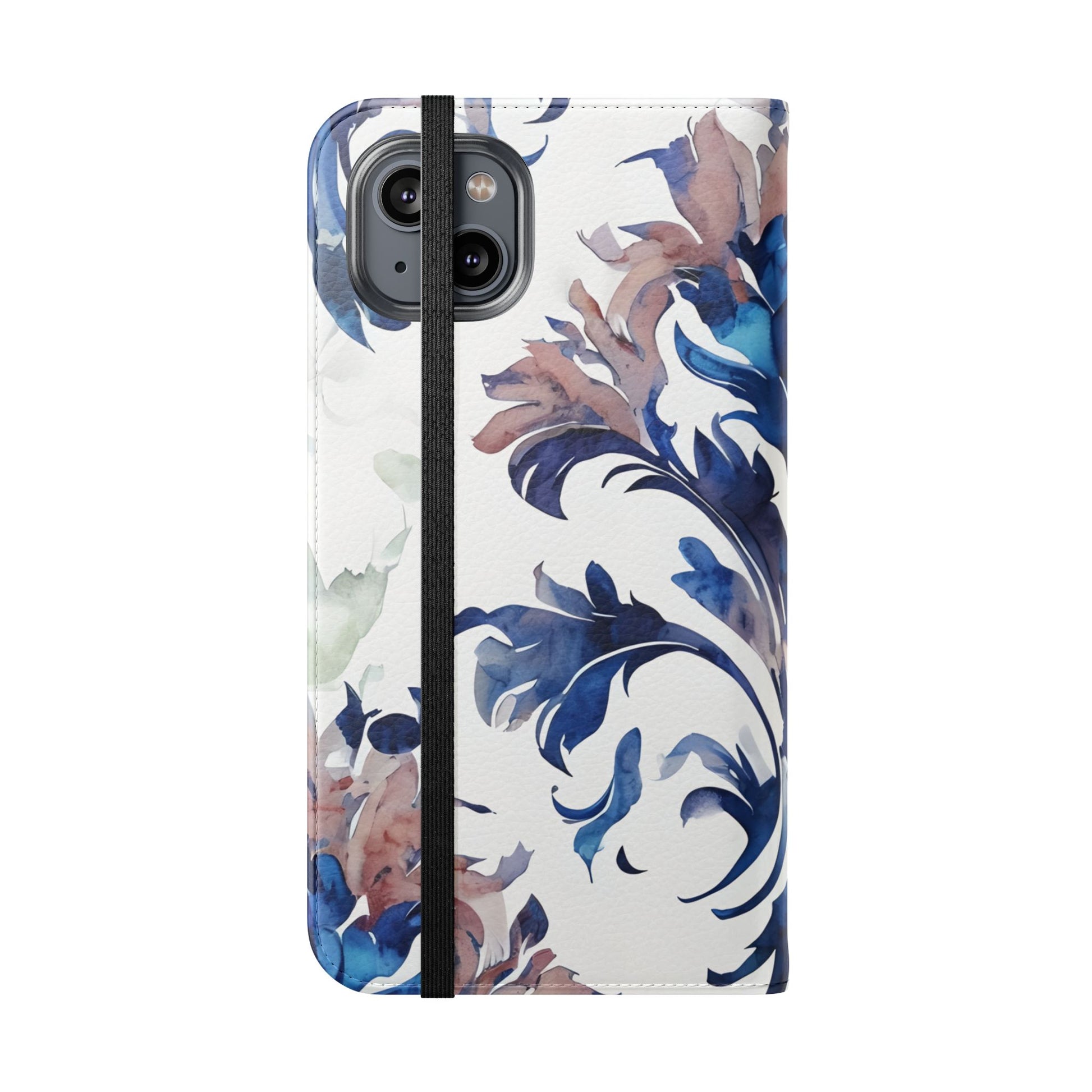 Delft Reverie - Abstract Wallet Phone Case for iPhone 14 Plus