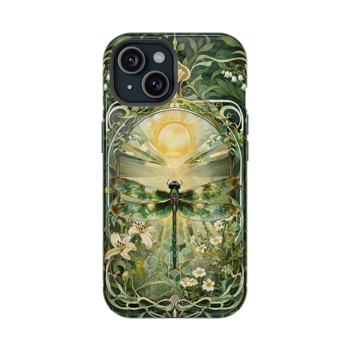 Emerald Sun Dragonfly iPhone MagSafe Case