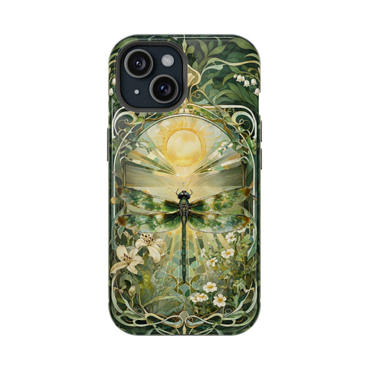Emerald Sun Dragonfly iPhone MagSafe Case