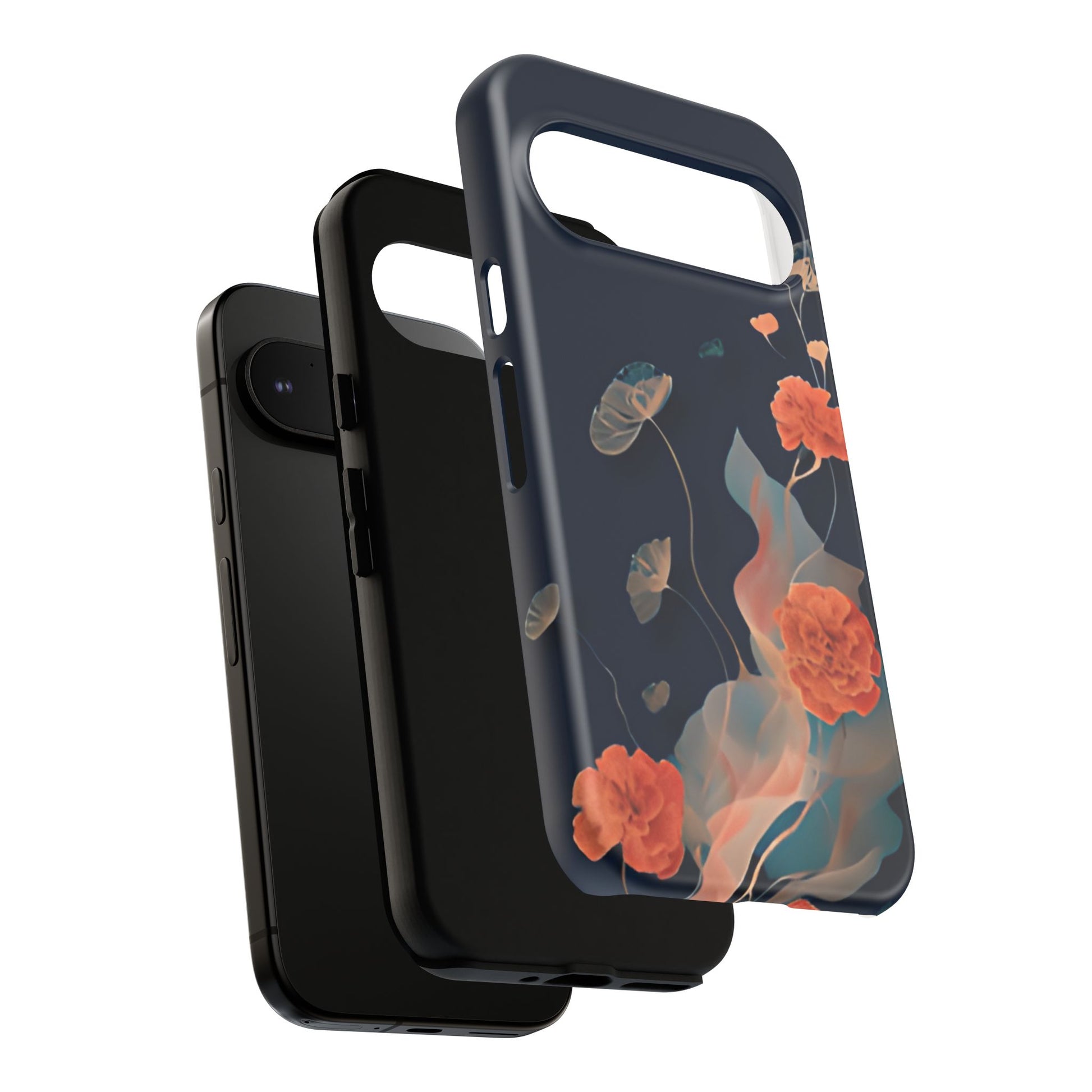 Lotus Reverie - Elegant Artistic Floral Google Pixel 9 Pro Tough Phone Case - Painterly Lotus Blossom Design