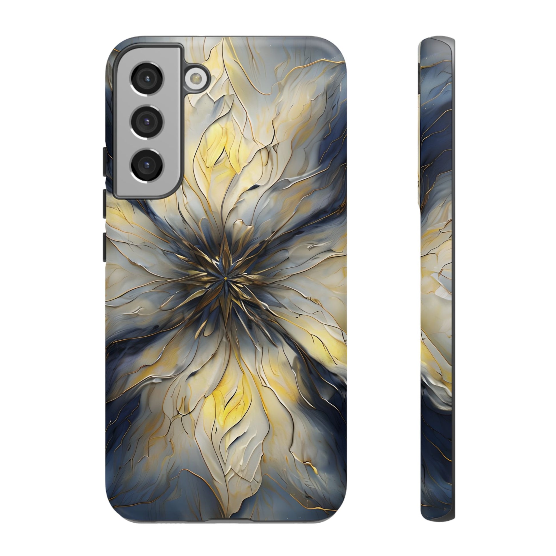 Luminous Petal Tough Case for Samsung Galaxy S22 Plus - Premium Shockproof Designer Phone Cover