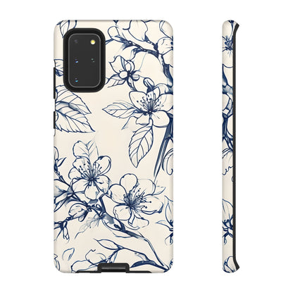 Blossom Sketch Samsung Galaxy Tough Case