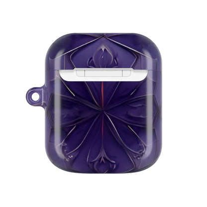 Violet Nebula AirPod Case - Purple Cosmic Earbud Cover for Gen 1, 2, 3, Pro Gen 1 & 2