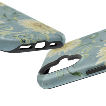 Golden Dahlia Trio iPhone MagSafe Case